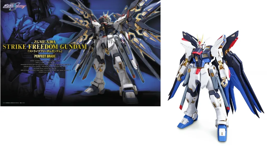GUNDAM - Perfect Grade - Strike Freedom Gundam - 30 CM